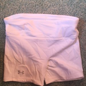Under Armour White Spandex